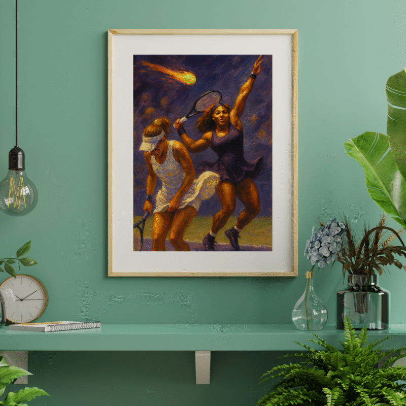 Serena Williams Wall Art