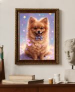 Starry Dog Print